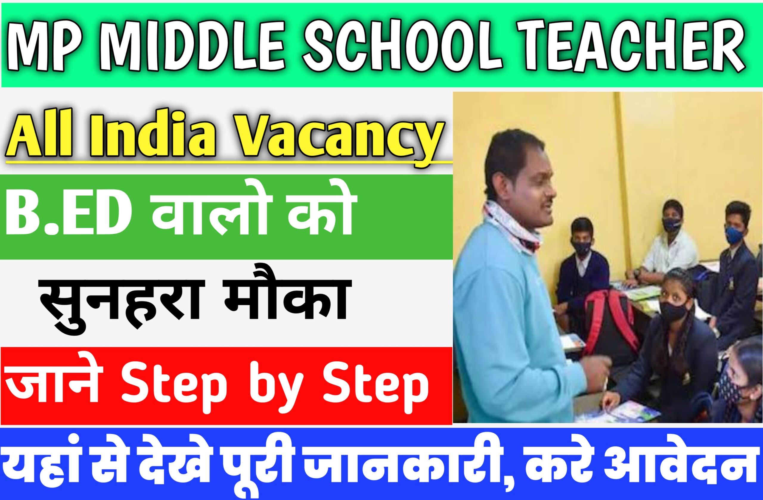 MP Middle School Teacher Vacancy 2023